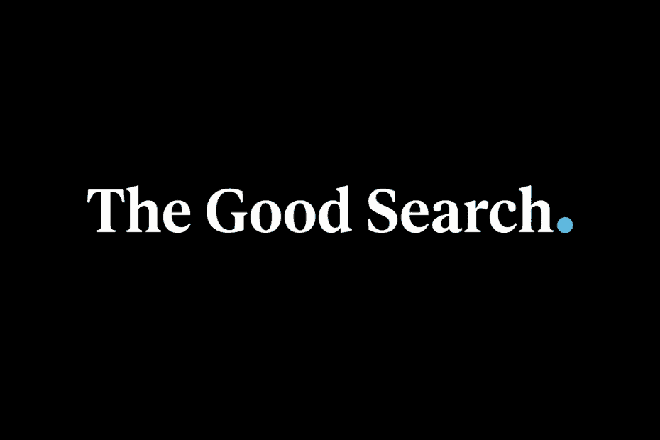 The logo of the The Good Search, a leading AI executive search firm
