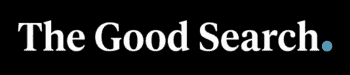 The Good Search blue dot logo