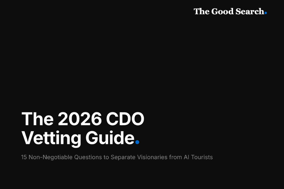 Image of Chief Digital Officer Vetting Guide cover