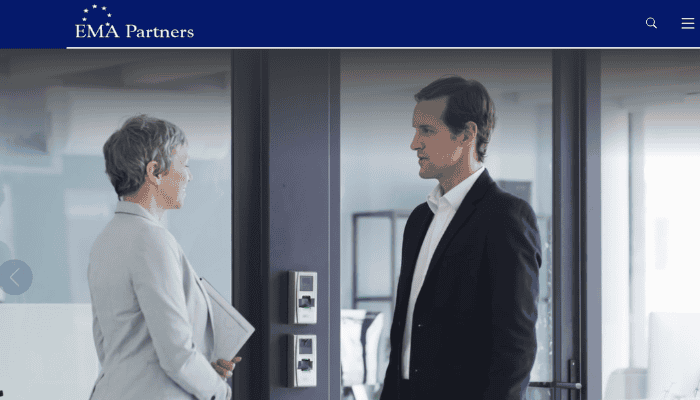 Image of EMA Partners  home page