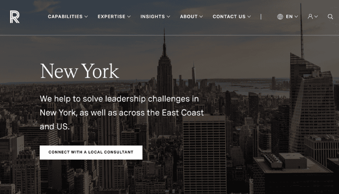 image of Russell Reynolds New York Page