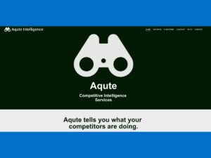 Aqute Intelligence Competitive Intelligence