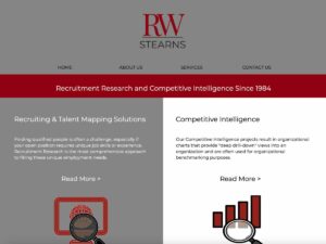 RW-Stearns Org Chart Recruiting Research