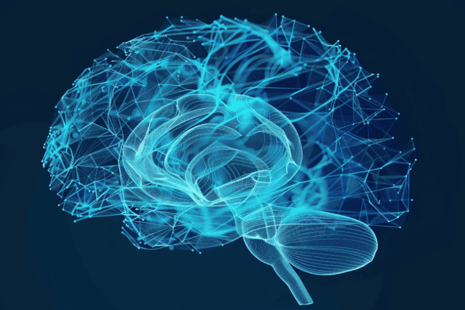 illustration of AI brain