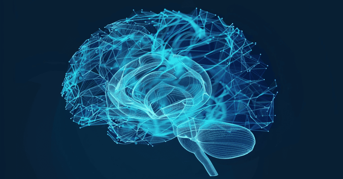 illustration of AI brain