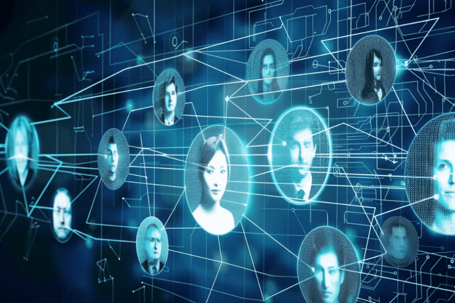 illustration of candidate faces for Strategic Executive Talent Initiative at Scale