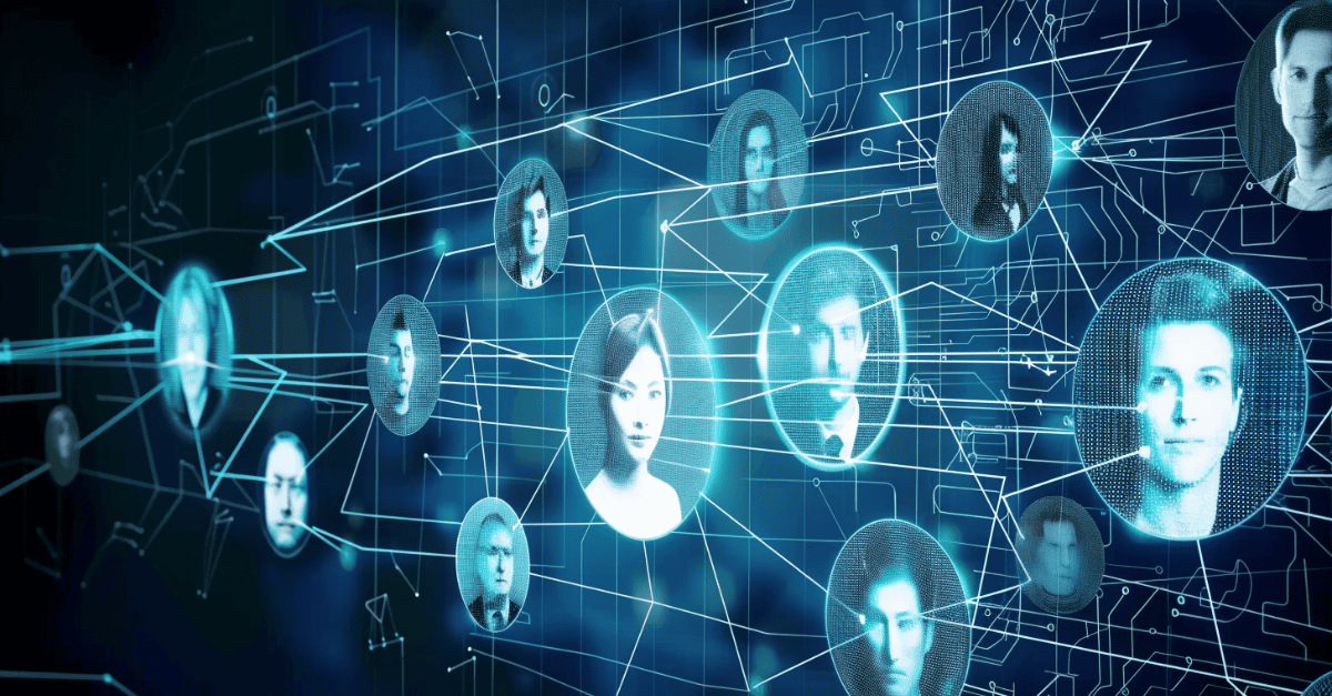 illustration of candidate faces for Strategic Executive Talent Initiative at Scale