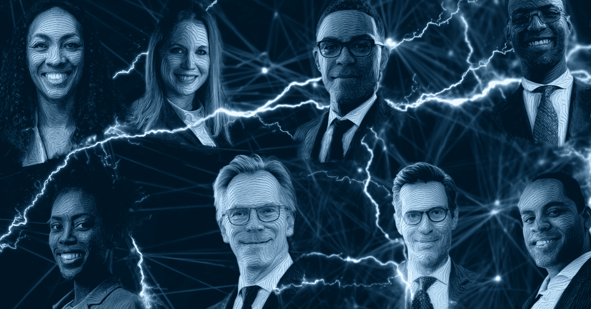 photos of executives with lightning